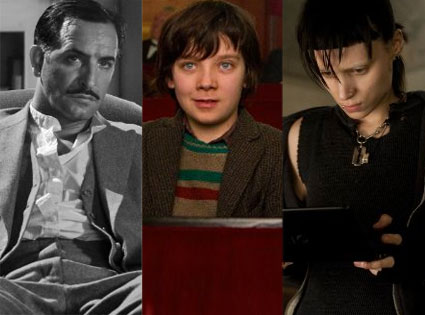The Girl With a Dragon Tattoo, Hugo, The Artist The Girl With a Dragon Tattoo, Hugo, The Artist